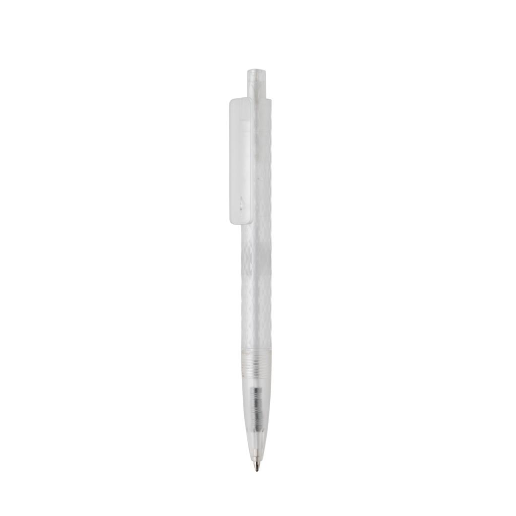 X3 GRS recycled PC plastic pen frosted transparent
