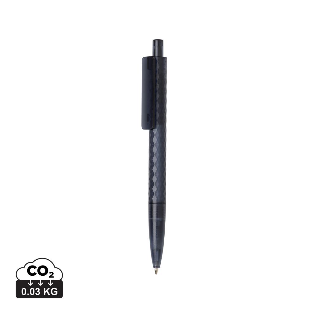 X3 GRS recycled PC plastic pen frosted navy