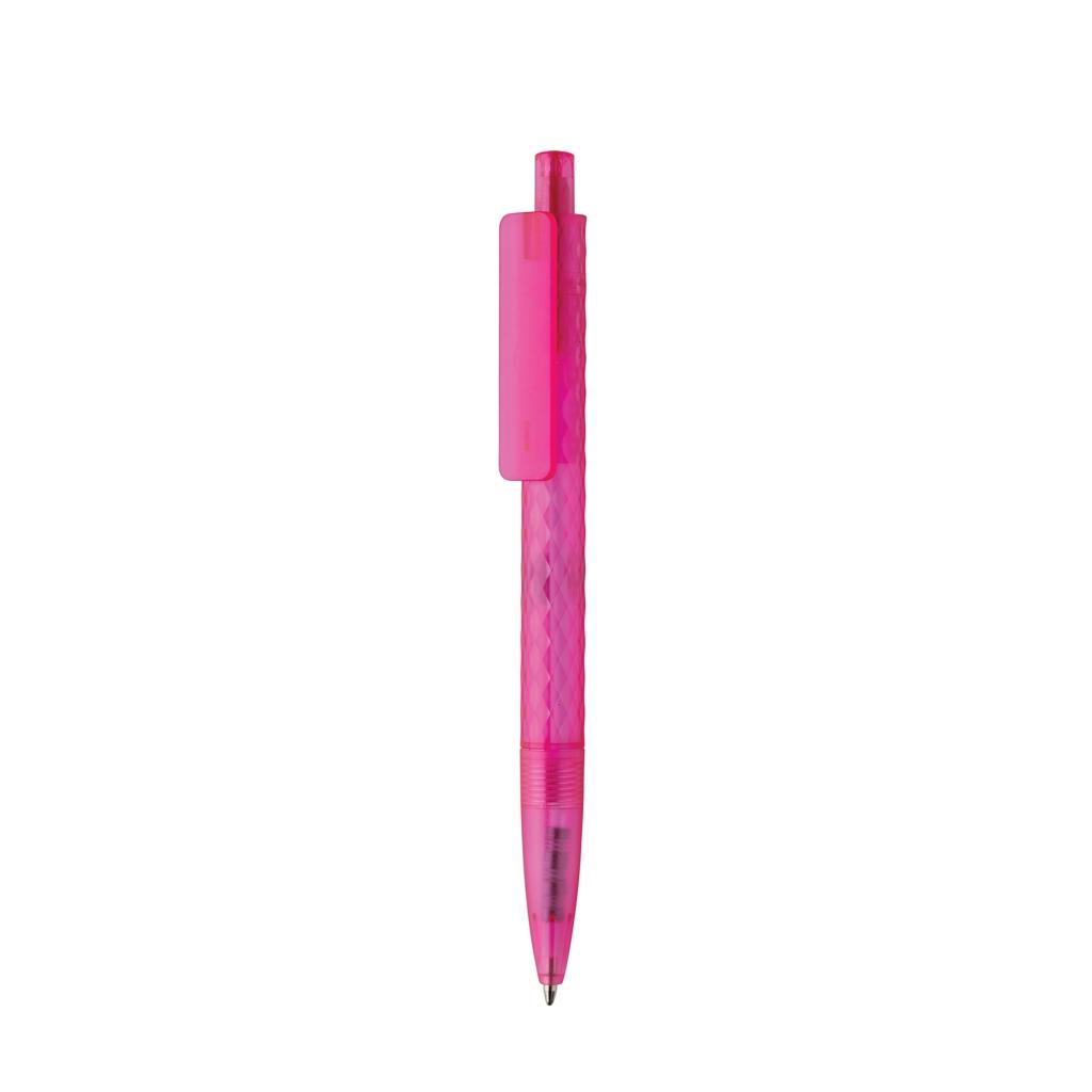 X3 GRS recycled PC plastic pen frosted pink