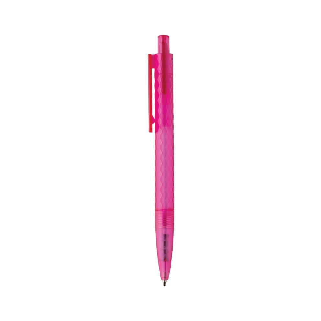 X3 GRS recycled PC plastic pen frosted pink