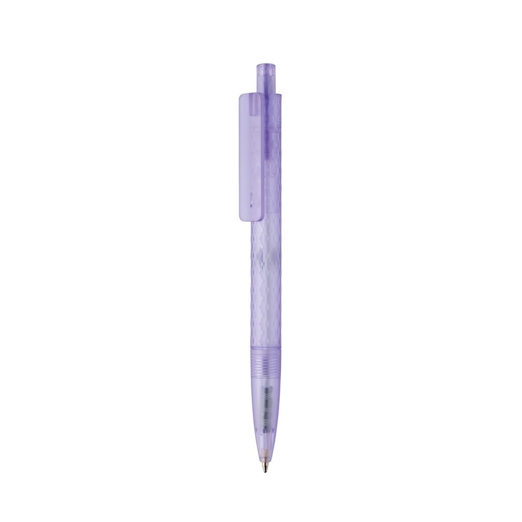 X3 GRS recycled PC plastic pen frosted purple
