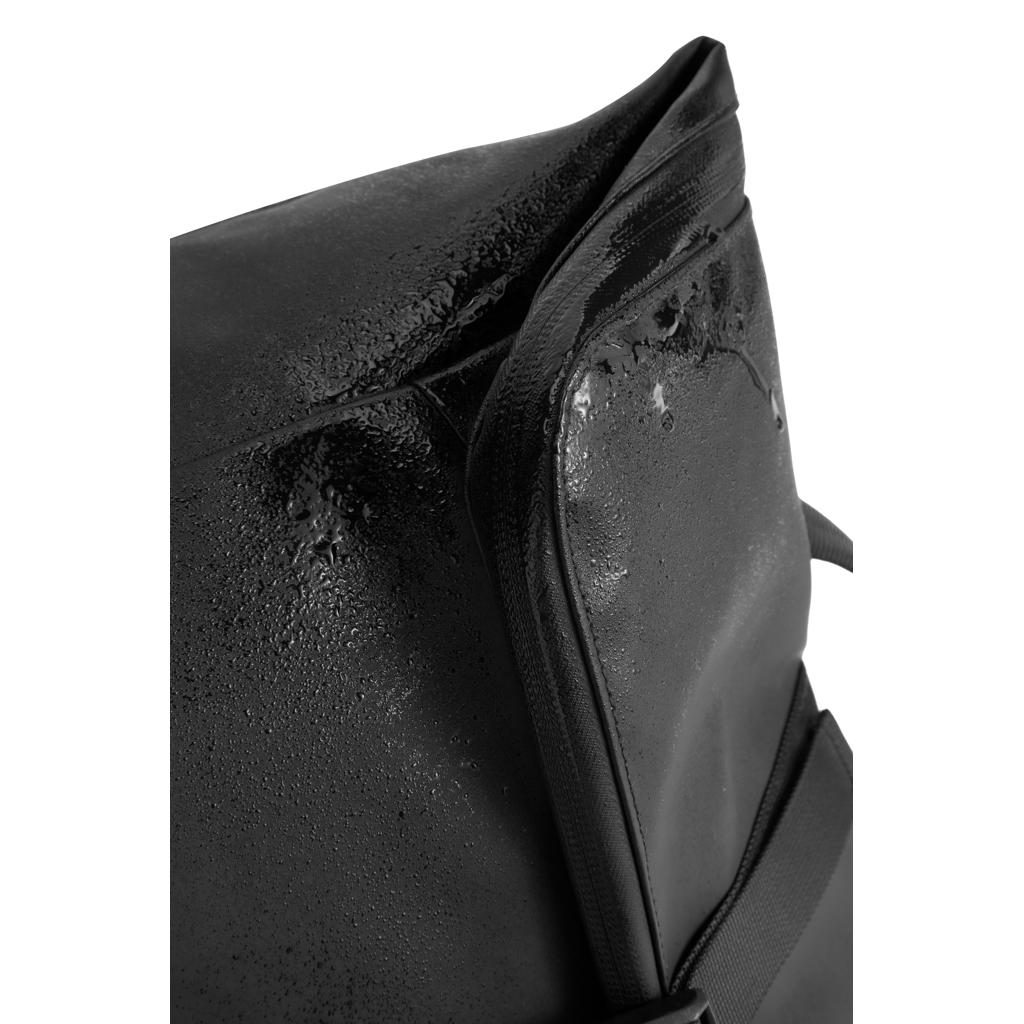 Urban Water Resistant Flap-top Backpack black