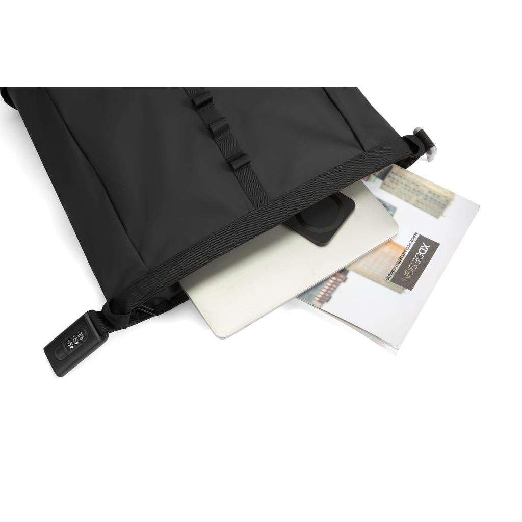 Urban Water Resistant Anti-theft Backpack black