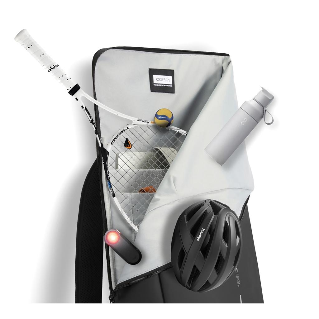 Urban Water Resistant Anti-theft Backpack black