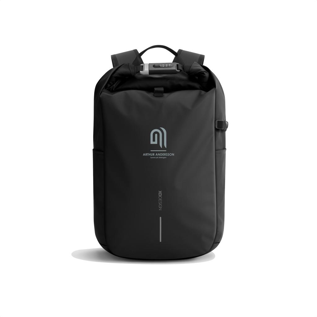 Urban Water Resistant Anti-theft Backpack black