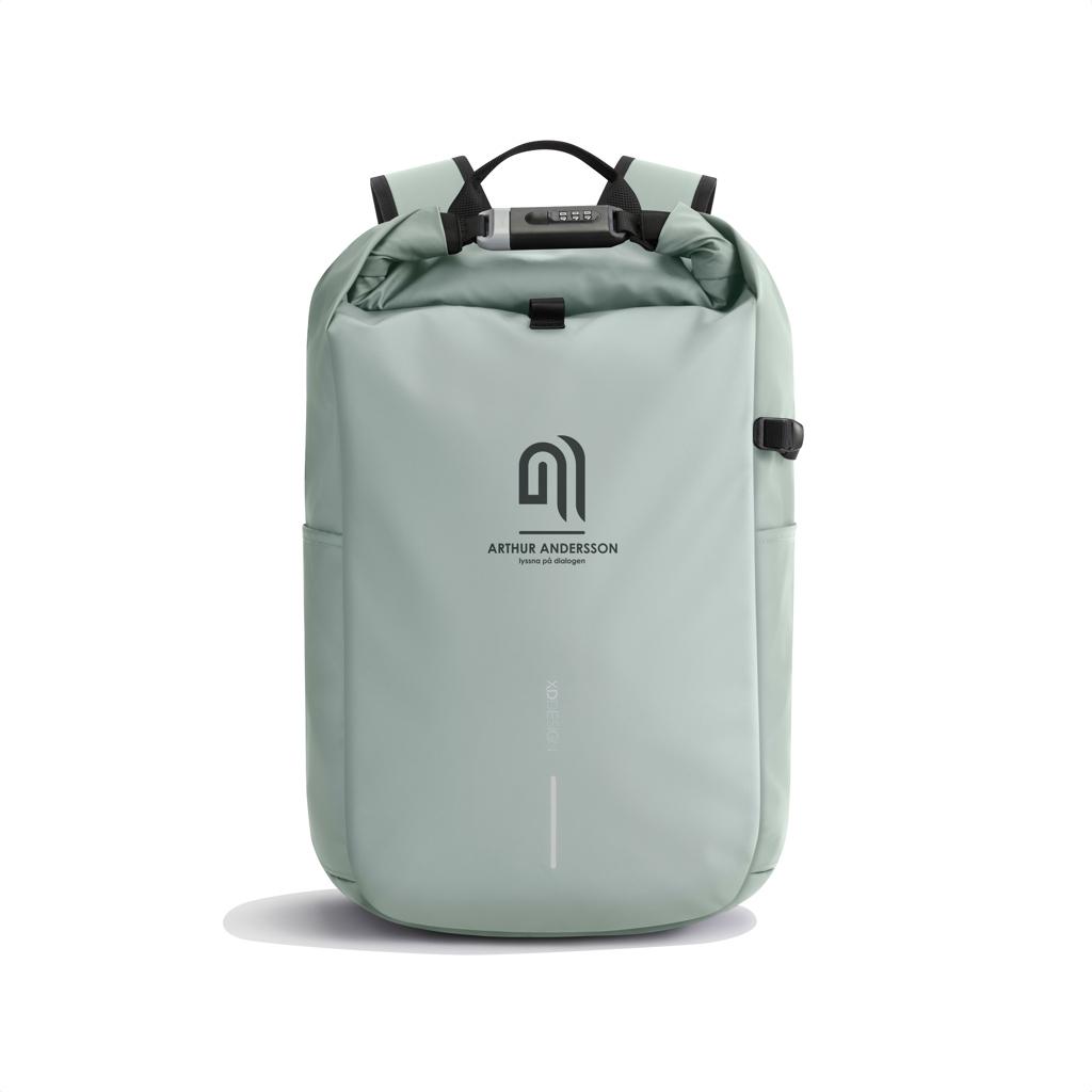 Urban Water Resistant Anti-theft Backpack iceberg green