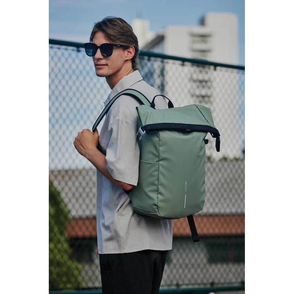 Urban Water Resistant Anti-theft Backpack iceberg green