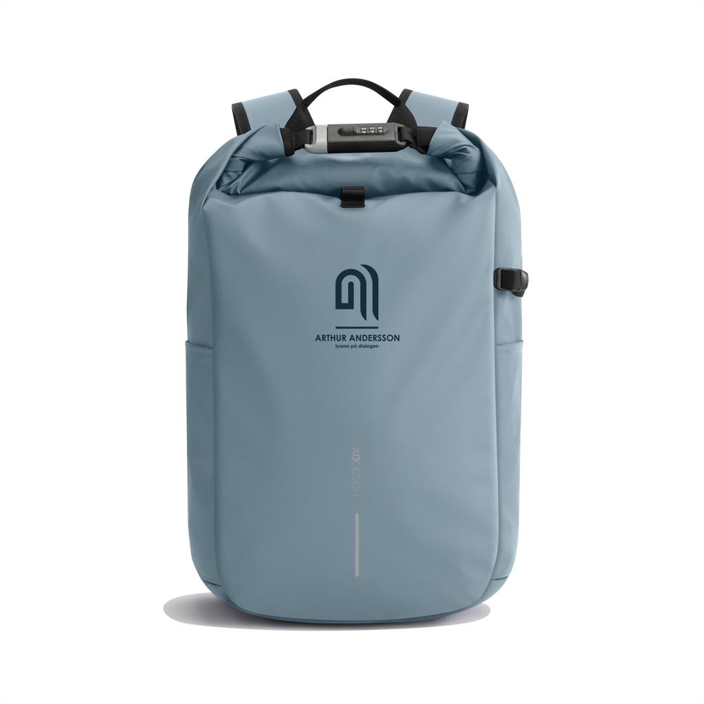 Urban Water Resistant Anti-theft Backpack blue