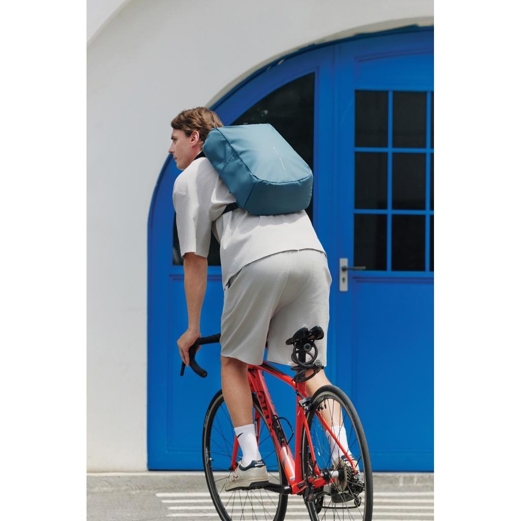 Urban Water Resistant Anti-theft Backpack blue