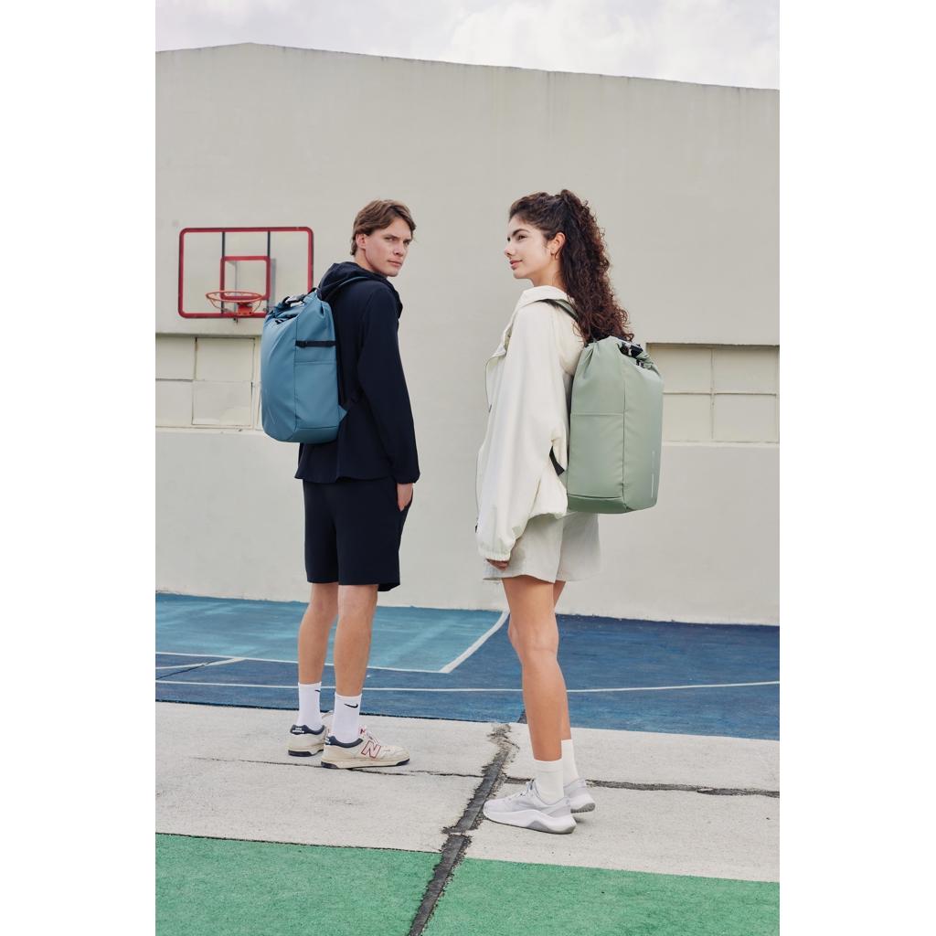 Urban Water Resistant Anti-theft Backpack blue