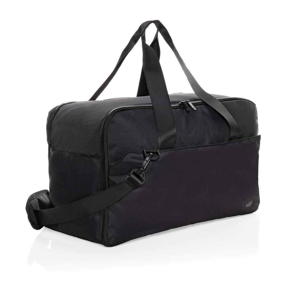 Swiss Peak Aware™ RPET 15.6 inch laptop weekend bag black