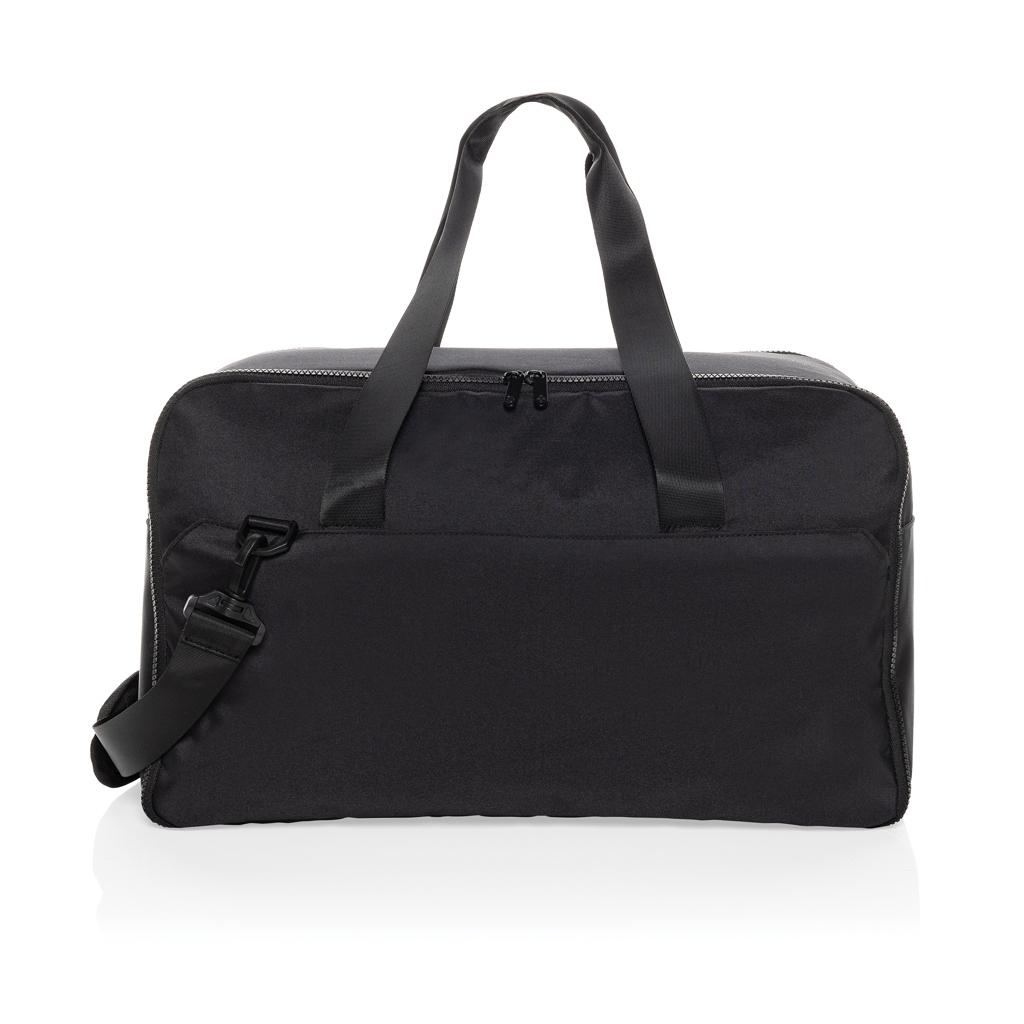 Swiss Peak Aware™ RPET 15.6 inch laptop weekend bag black