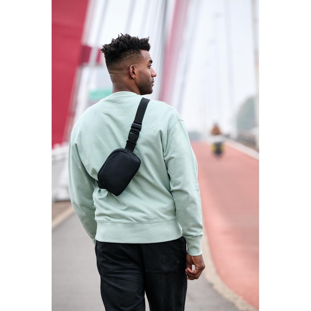 Aero Aware™ RPET Everyday sling bag black