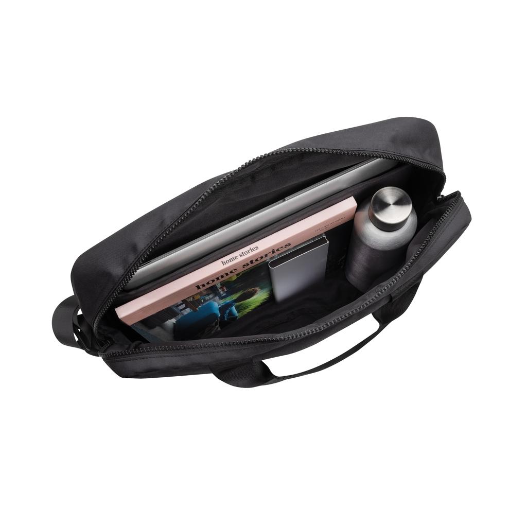 Swiss Peak Aware™ RPET Essential 15.6 inch laptop bag black