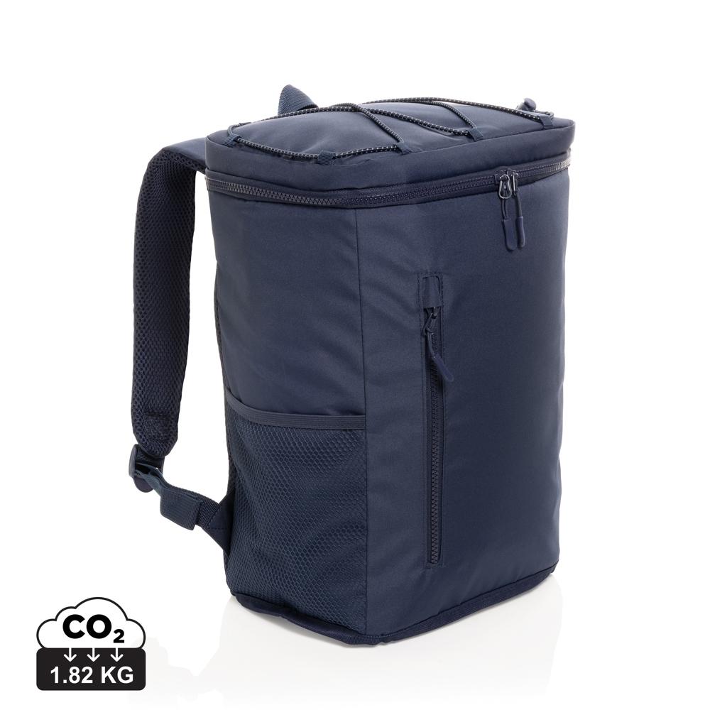 Sonny Aware™ RPET cooler backpack navy