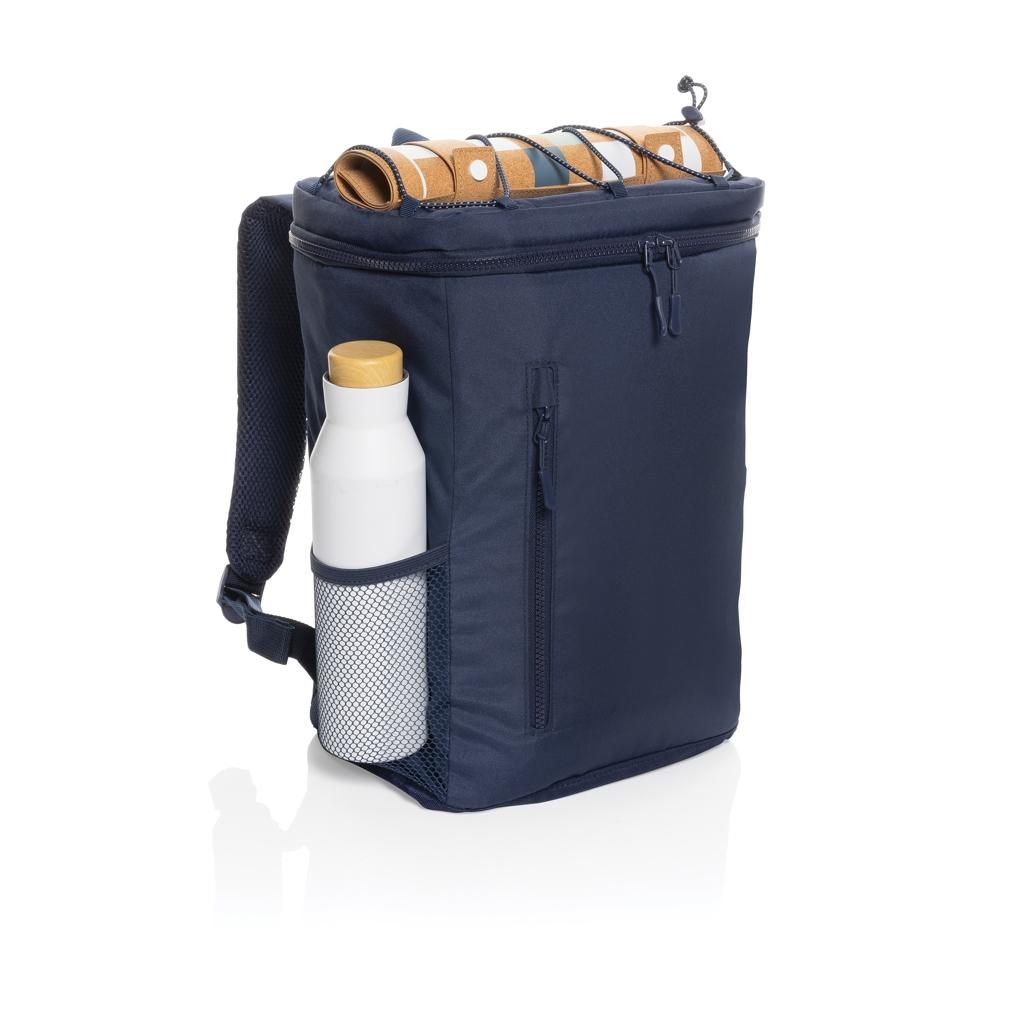 Sonny Aware™ RPET cooler backpack navy