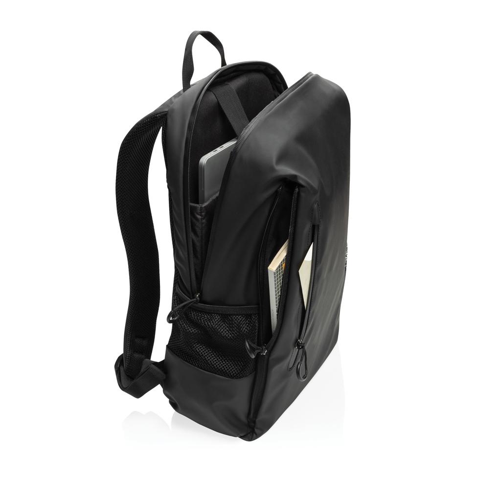Lima Aware™ RPET water resistant 15.6 laptop backpack black