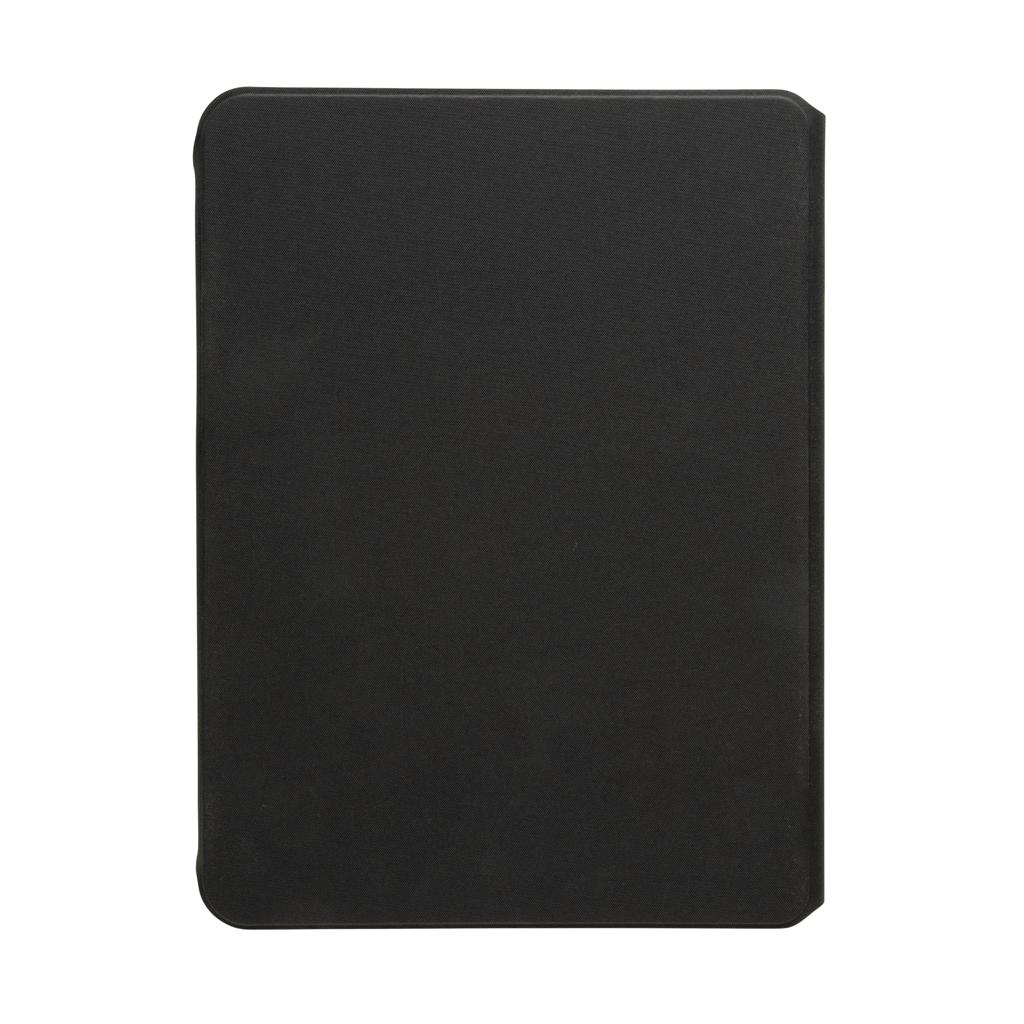 Teri AWARE™ RPET and walnut A4 portfolio black