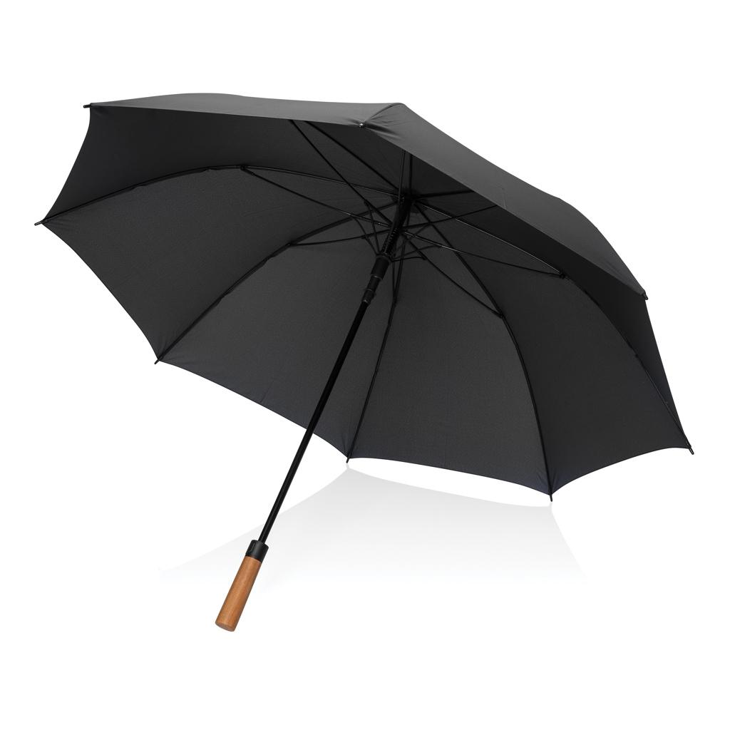 Tony  Aware™ RPET 30 inch acacia auto open umbrella black