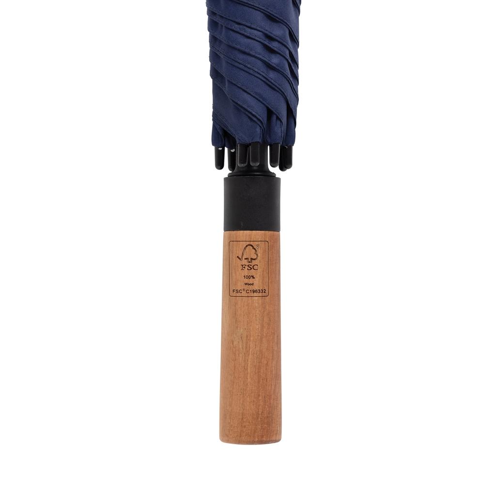 Tony  Aware™ RPET 30 inch acacia auto open umbrella navy