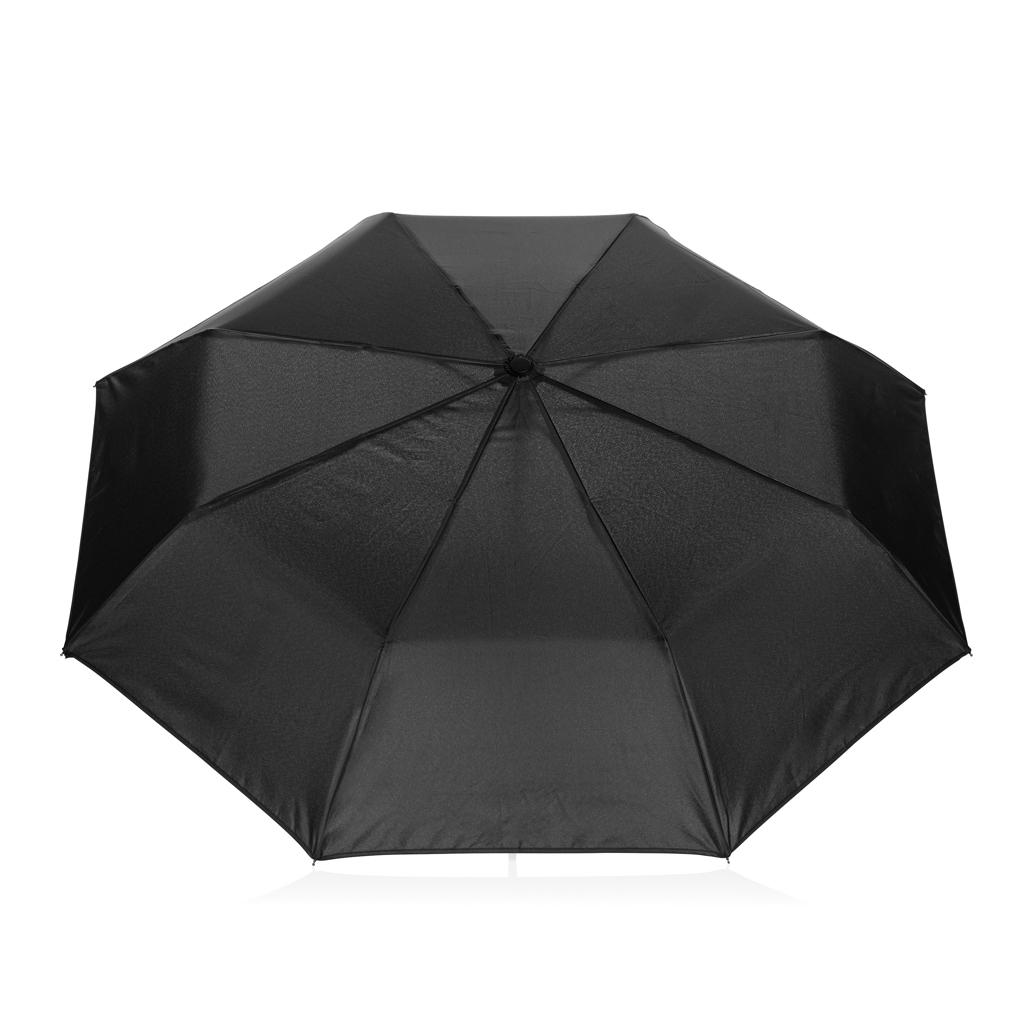 Swiss Peak Vito Aware™ RPET 21 inch auto open/close umbrella black