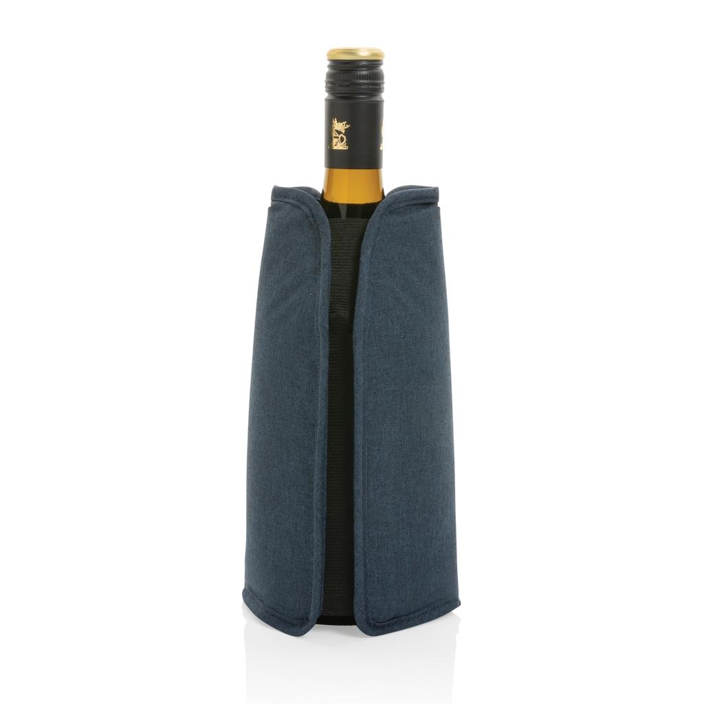 Vino AWARE™ RPET wine cooler sleeve navy