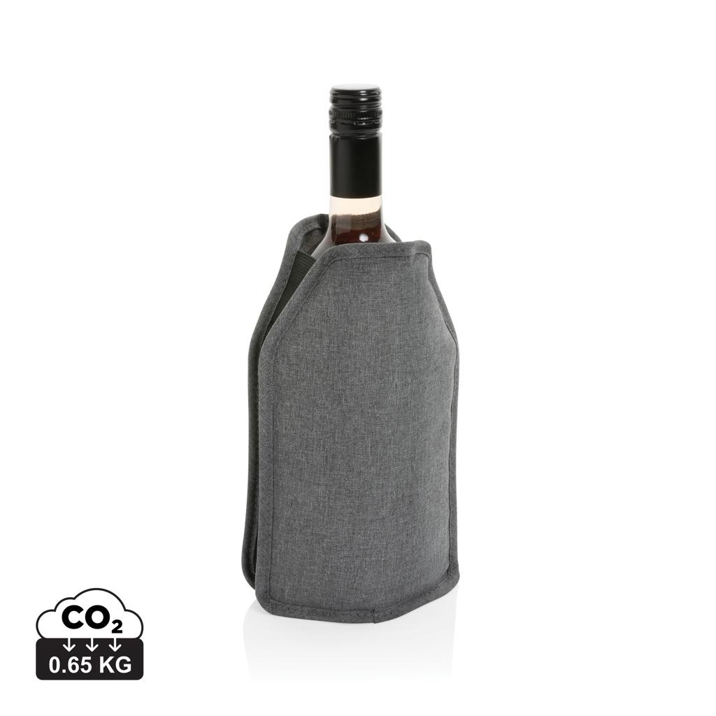 Vino AWARE™ RPET wine cooler sleeve grey
