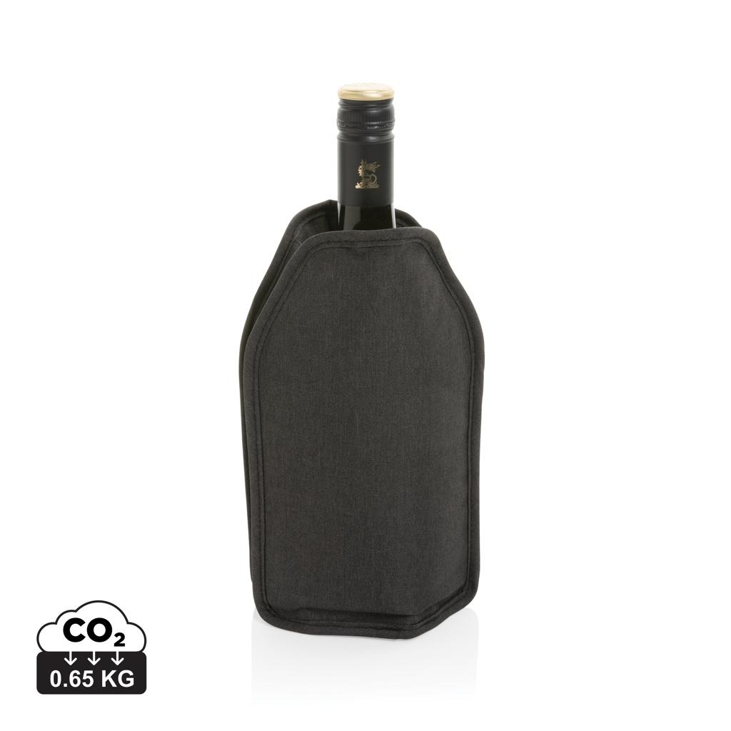 Vino AWARE™ RPET wine cooler sleeve black
