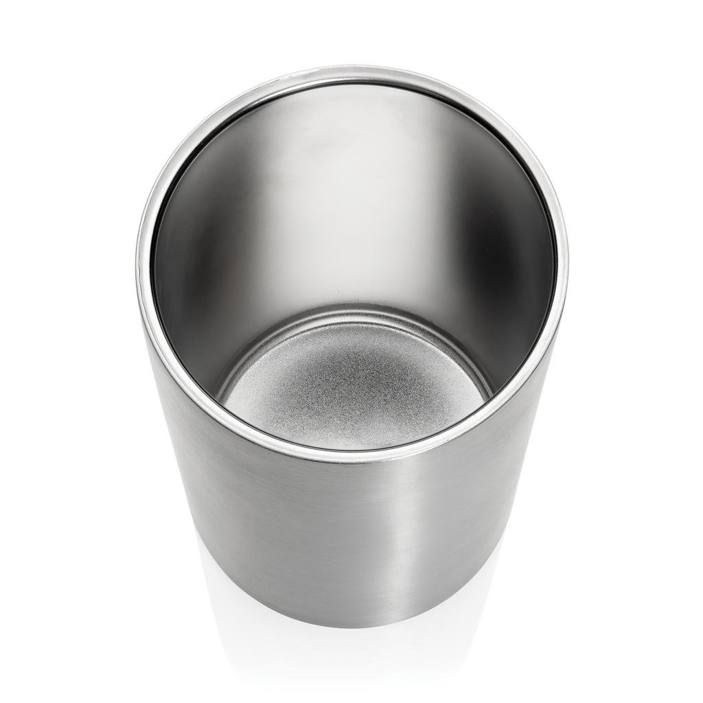 Vino RCS certified recycled stainless steel wine bucket silver
