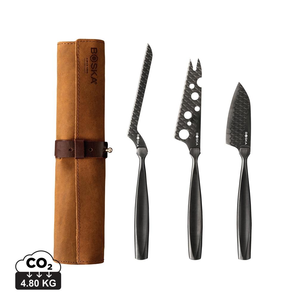 BOSKA Cheese Knife Set Monaco+ Black black