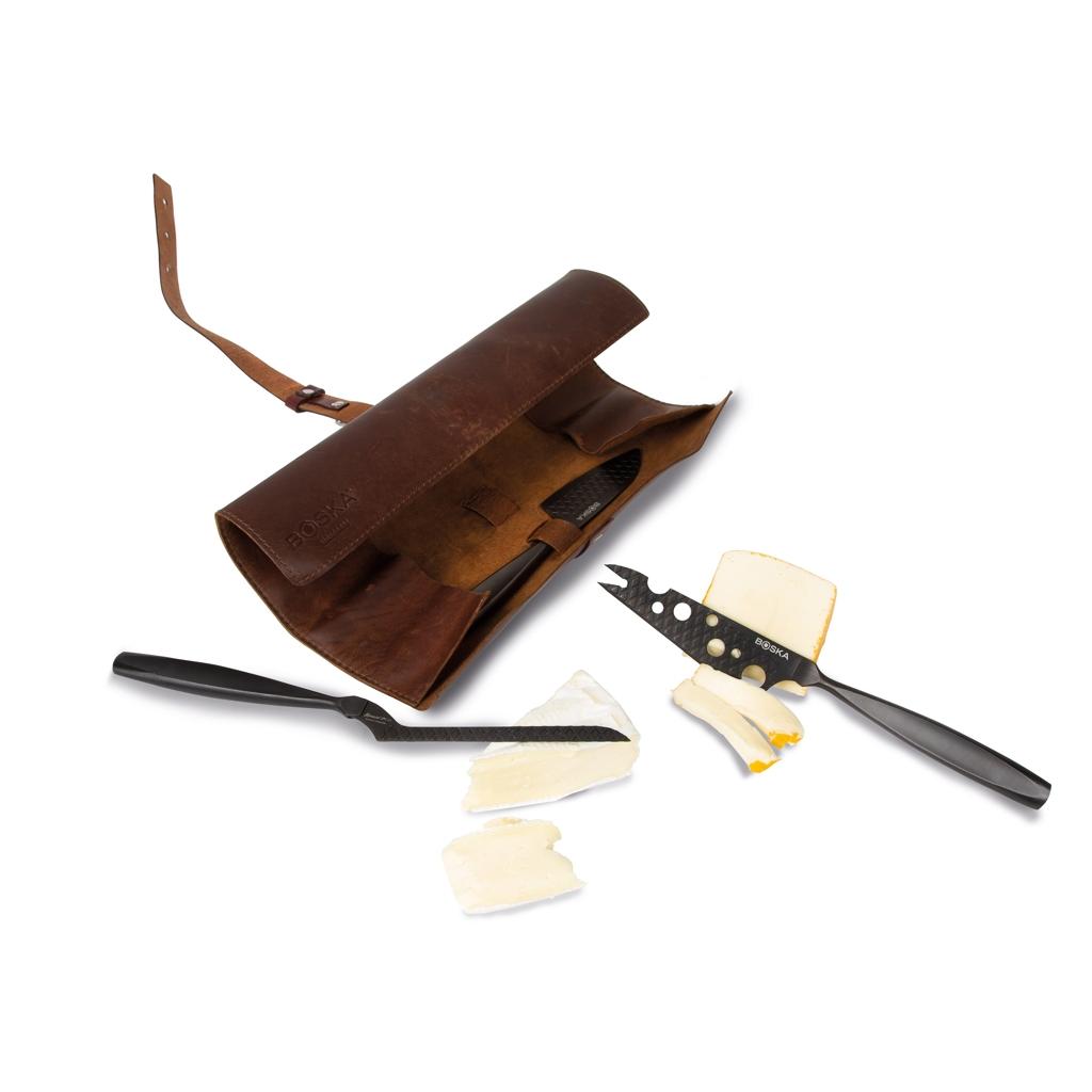BOSKA Cheese Knife Set Monaco+ Black black