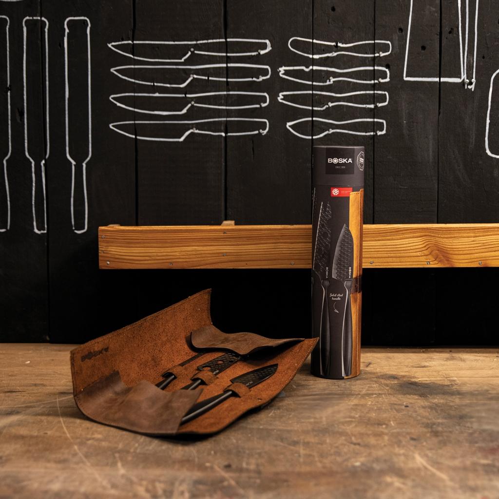 BOSKA Cheese Knife Set Monaco+ Black black