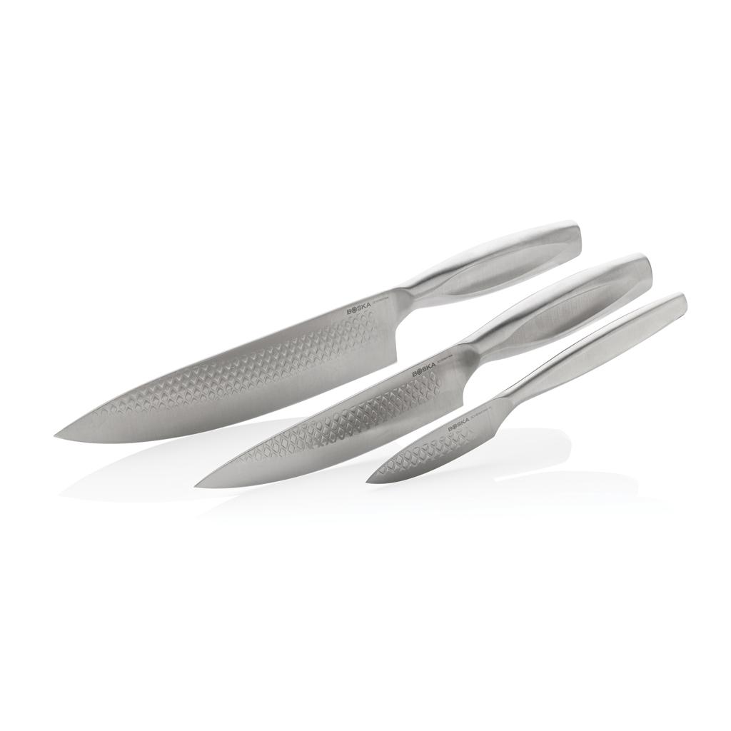 BOSKA Kitchen Knives Monaco+, set of 3 steel
