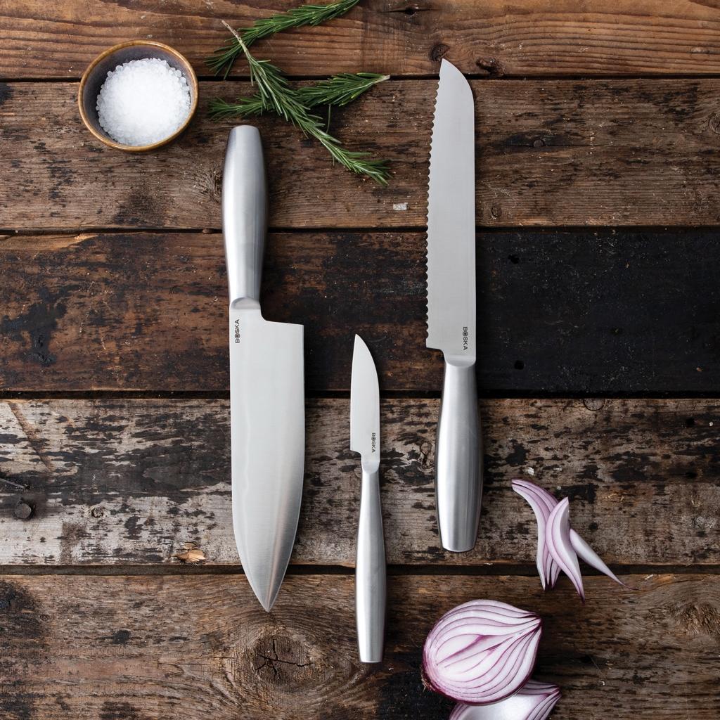 Set 3 cuțite bucătărie Boska Copenhagen steel