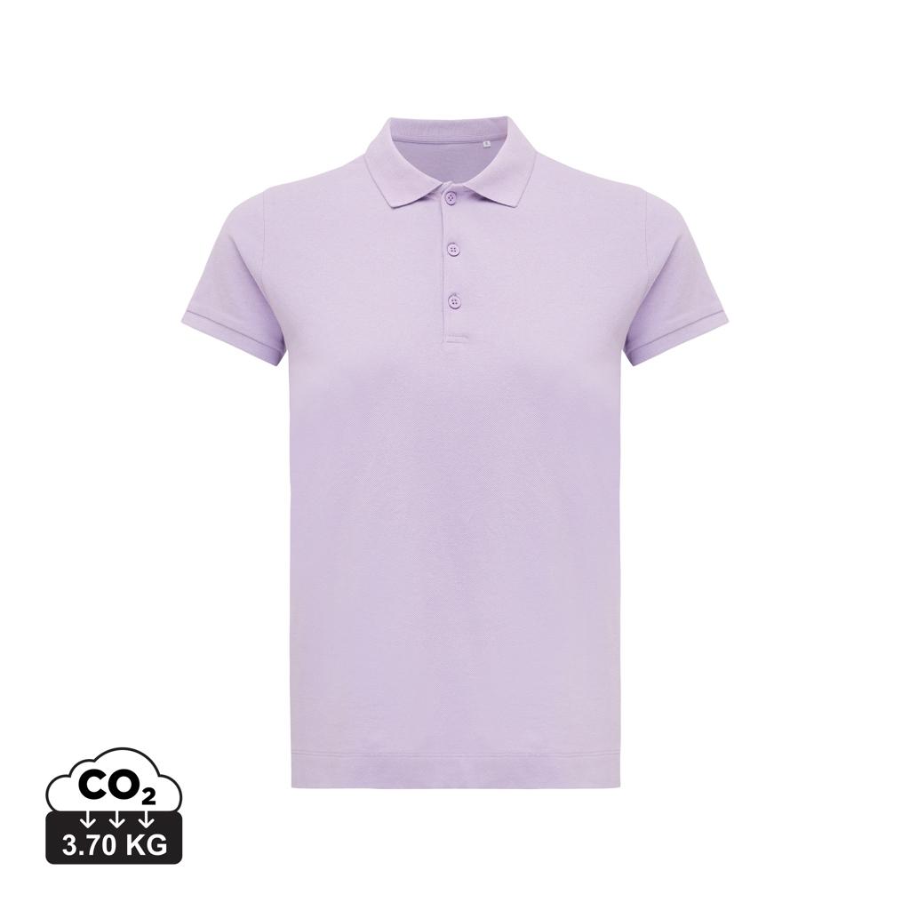 Iqoniq Yosemite women recycled cotton pique polo lavender