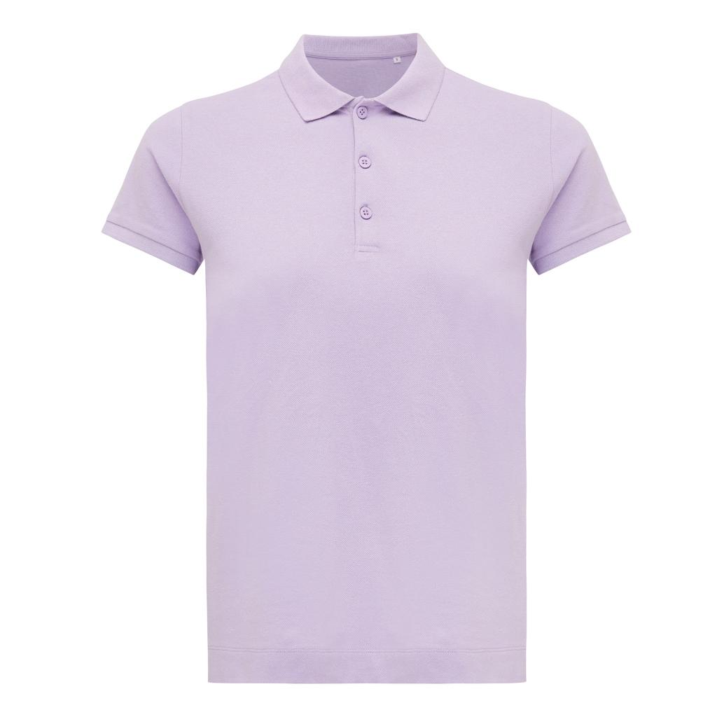 Iqoniq Yosemite women recycled cotton pique polo lavender L