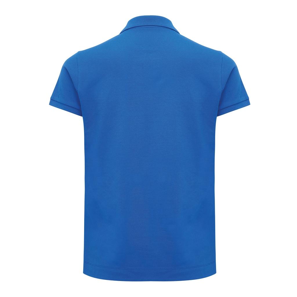 Iqoniq Yosemite women recycled cotton pique polo royal blue XL