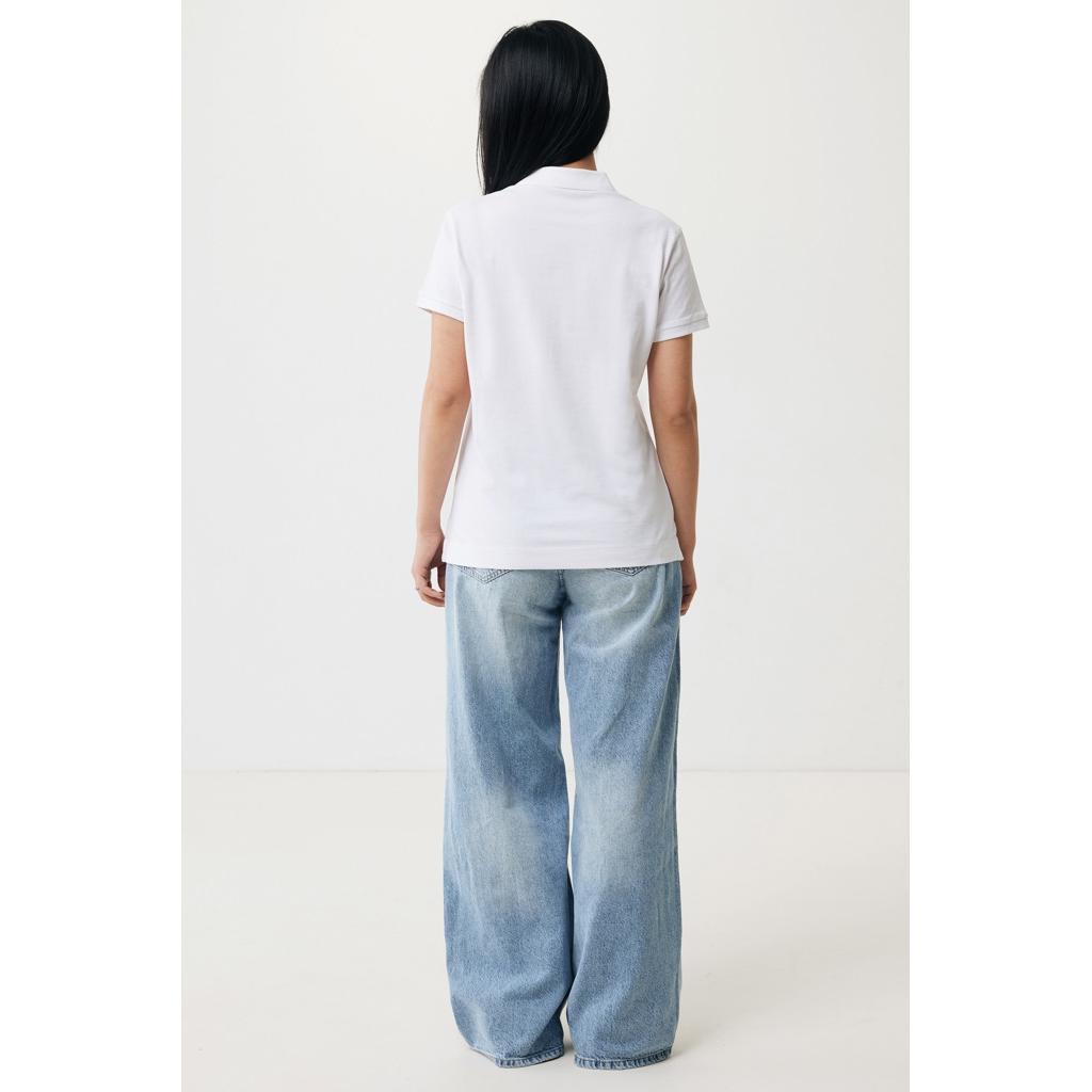 Iqoniq Yosemite women recycled cotton pique polo transparent L