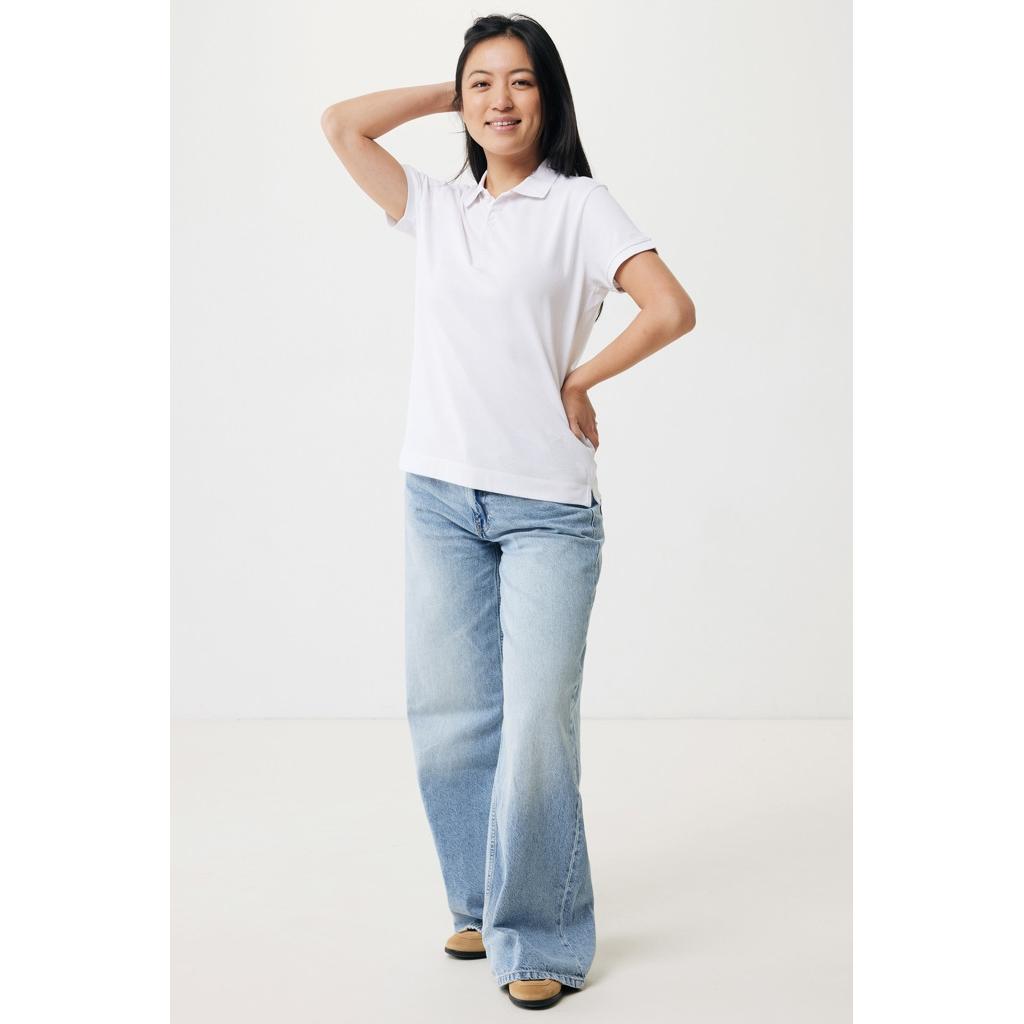 Iqoniq Yosemite women recycled cotton pique polo transparent L
