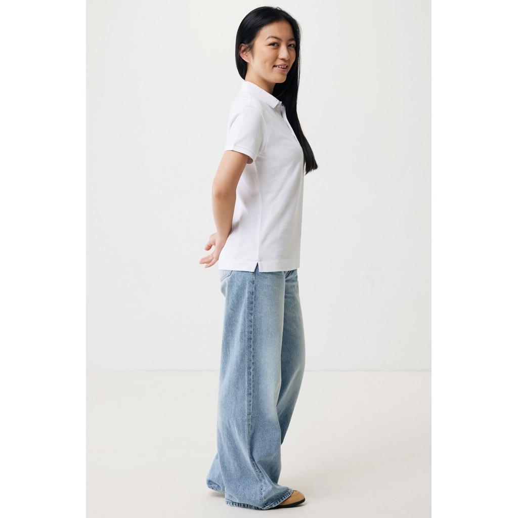 Iqoniq Yosemite women recycled cotton pique polo transparent L