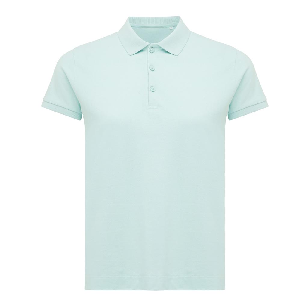 Iqoniq Yosemite women recycled cotton pique polo crushed mint L