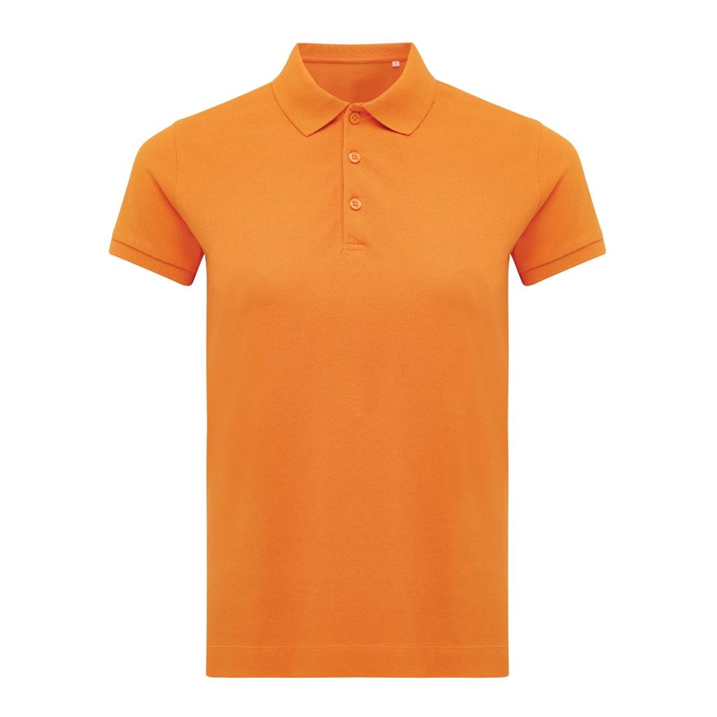 Iqoniq Yosemite women recycled cotton pique polo orange M