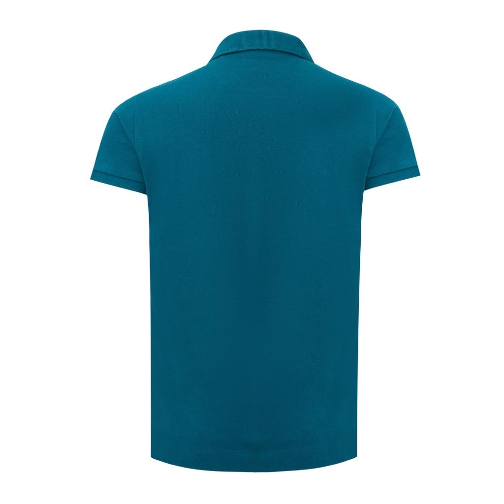 Tricou polo bumbac Iqoniq Yosemite dark teal L