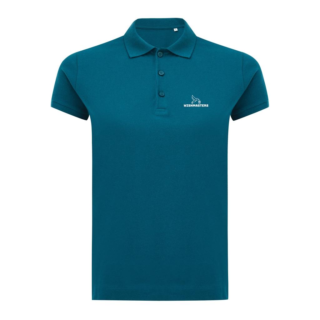 Tricou polo bumbac Iqoniq Yosemite dark teal L