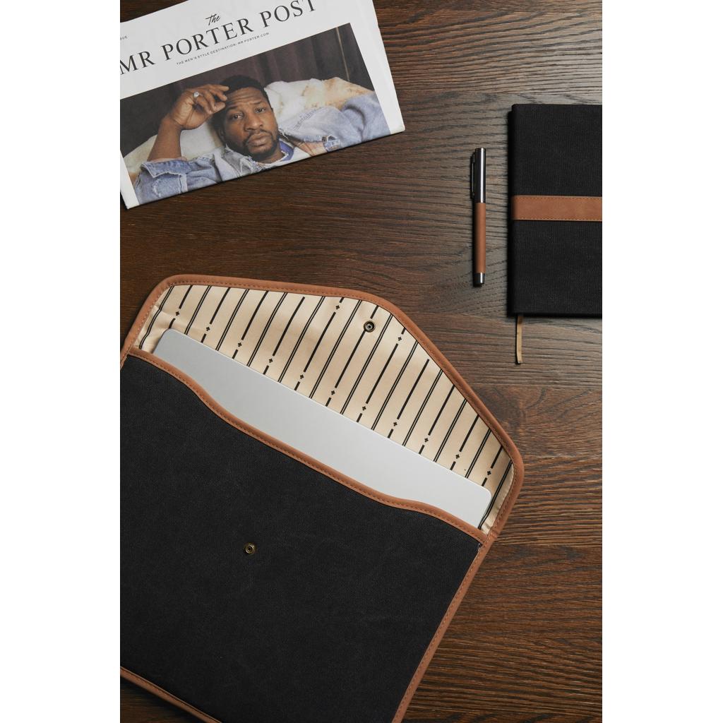 VINGA Bosler GRS recycled canvas 16 black