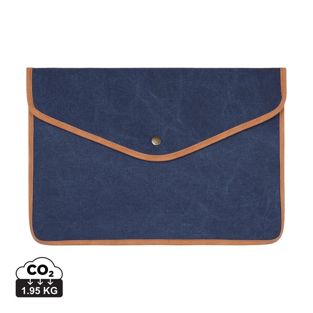 VINGA Bosler GRS recycled canvas 16 navy