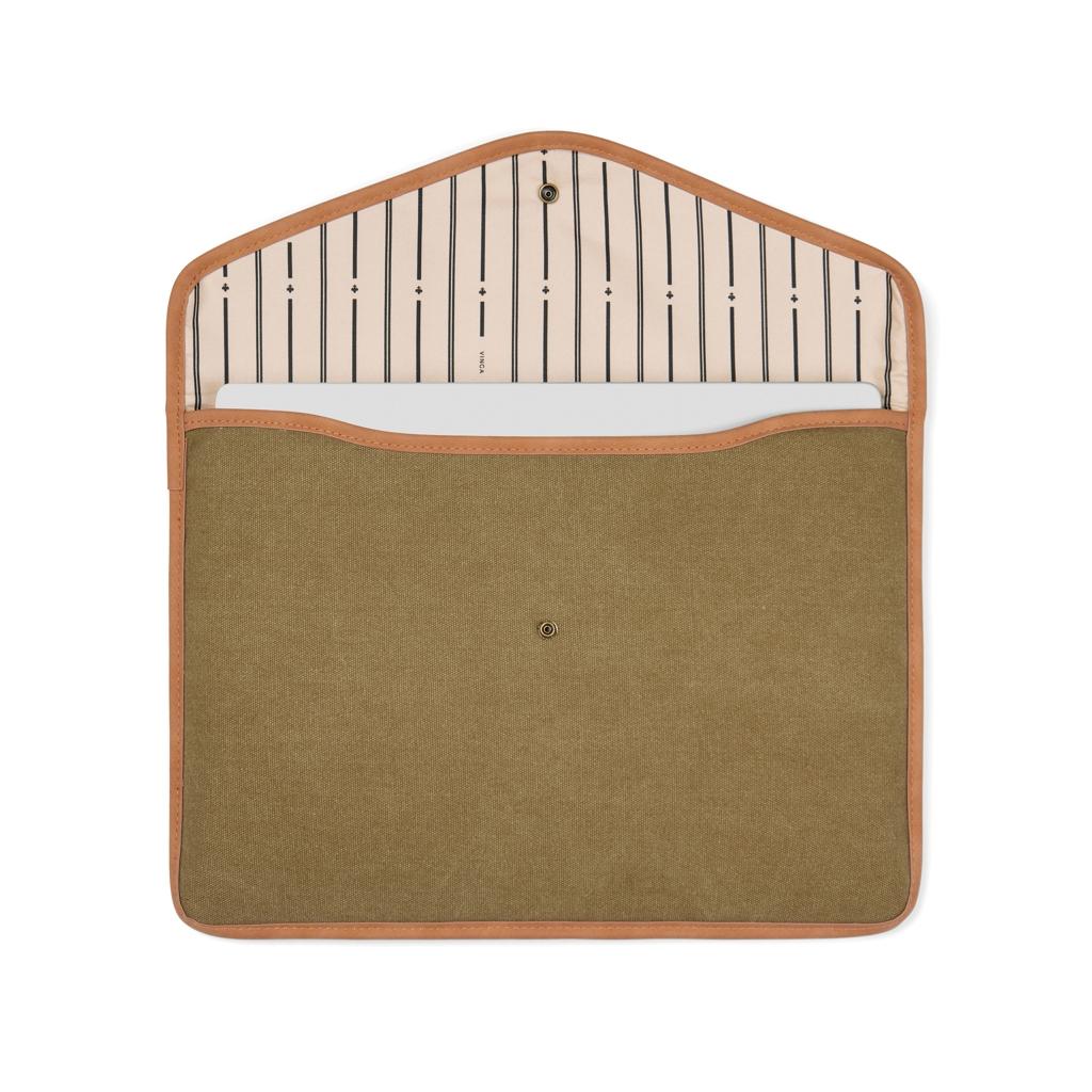 VINGA Bosler GRS recycled canvas 16 green