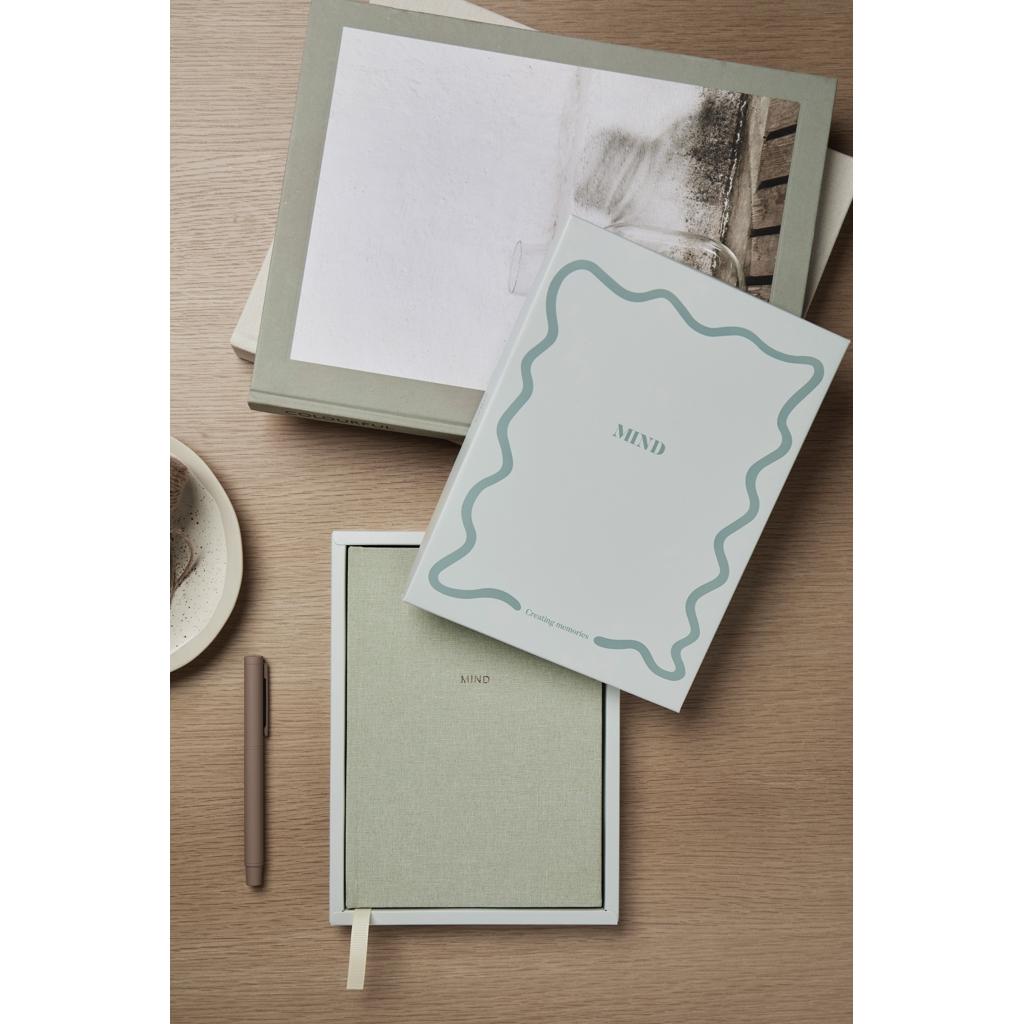 VINGA Mind GRS recycled paper journal green