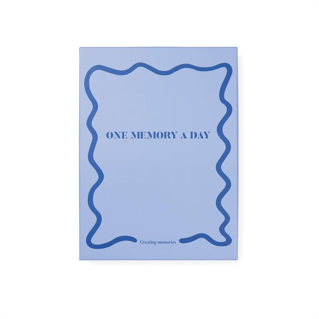 VINGA One memory a day GRS recycled paper journal blue