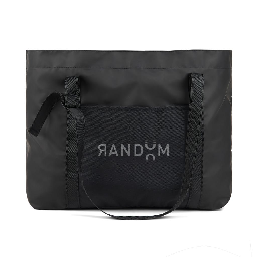 VINGA Livorno GRS recycled polyester maxi tote black